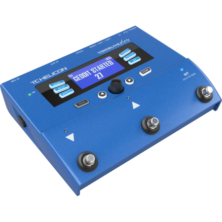 TC Helicon VoiceLive Play Vocal Effect Processor Pedal 0726-AAZ86-US1