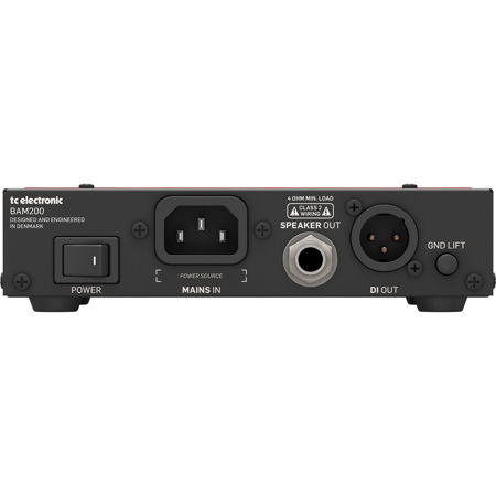 TC Electronic BAM200 Ultra-Compact 200W Bass Head with Class