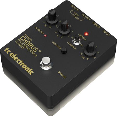 TC Electronic SCF GOLD Stereo Chorus Flanger Pedal 000-EBF00-00010