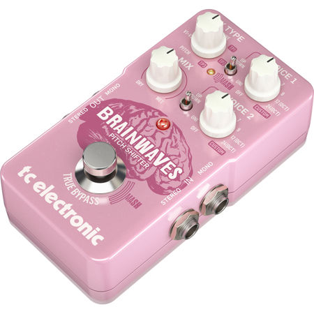 TC Electronic Brainwaves Pitch Shifter Pedal for Electric Guitars