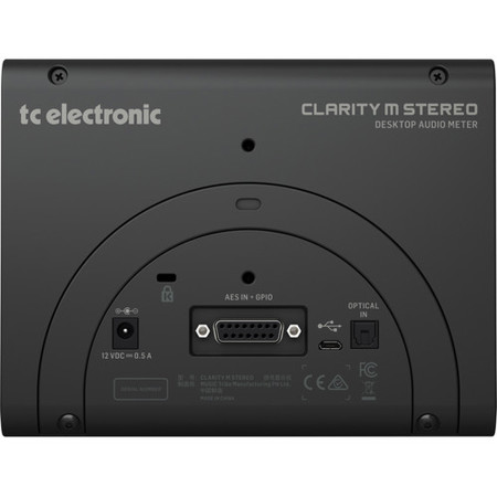 TC Electronic CLARITY M STEREO Audio Meter with 7