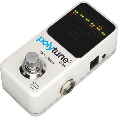 TC Electronic Polytune 3 Mini Polyphonic Tuner Pedal for Electric Guitar and Bass