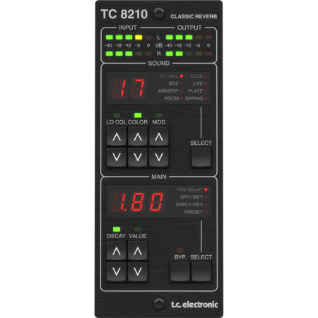 TC Electronic TC8210-DT Classic Mixing Reverb Effects Processor