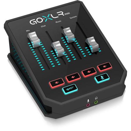 TC Helicon GO XLR Mini Online Broadcast Mixer with USB Audio Interface