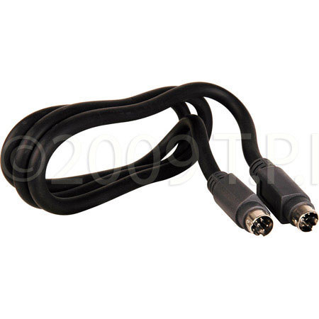 TecNec Distributers SV4SV425, S-VHS Plug to S-VHS Plug Straight Video Cable, 25 ft.
