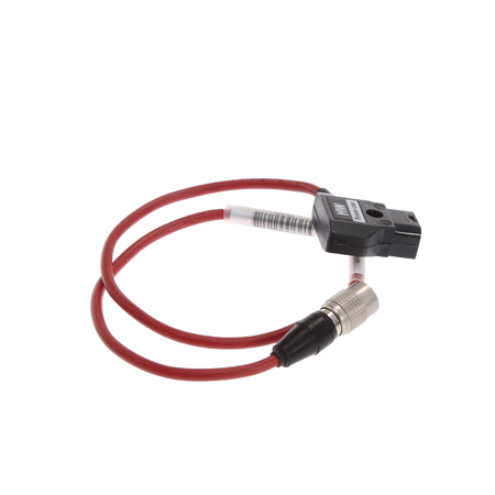 TimeCode Systems 18" Hirose HR10a 4-Pin to D-Tap Power Cable