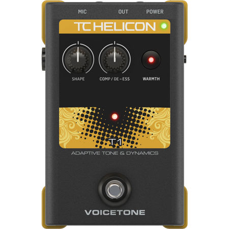 TC Electronic Helicon VoiceTone T1 Single-Button Stompbox