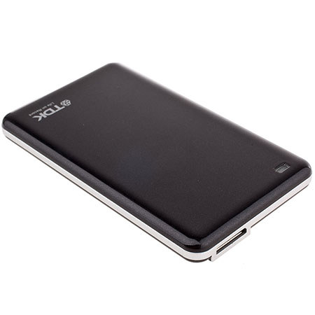 TDK 256 GB USB 3.0 1.8" Portable Solid State Drive - Black
