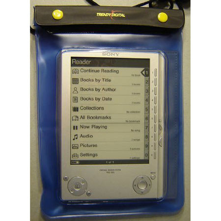TrendyDigital TD019SB Waterguard Case for Sony eReader
