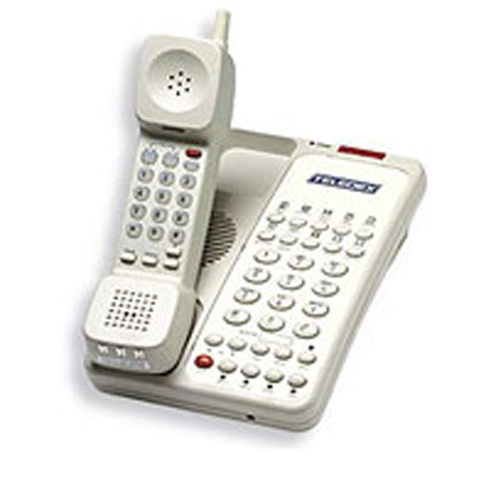 Teledex Opal DCT2910 Two Line DECT 1.9GHz Cordless Hotel Speakerphone, Ash