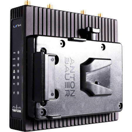 Teradek Link Dual-Band Wi-Fi Router with V-Mount Battery Plate Chassis