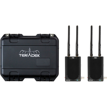 Teradek Cube 755 Camera Top Encoder and Cube 775 SDI/HDMI GbE Decoder with Wi-Fi