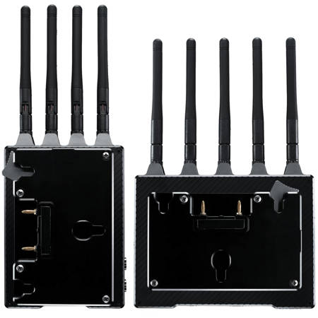Teradek Bolt 4K 1500 12G-SDI/HDMI Wireless TX and RX Deluxe Kit, Gold Mount