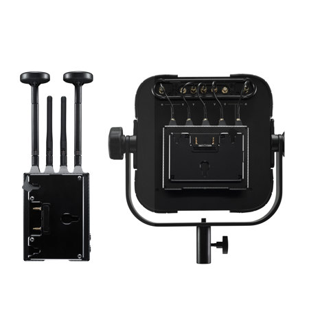 Teradek Bolt 4K MAX 12G-SDI/HDMI Wireless Deluxe Kit, Includes Transmitter, Receiver and Array 4K Panel Antenna, Gold Mount