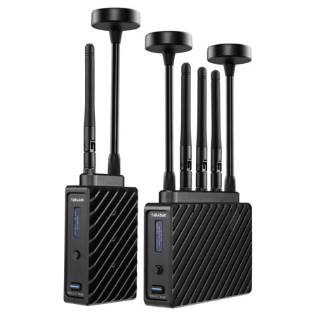 Teradek Bolt 6 LT MAX 3G-SDI/HDMI Wireless Tx & Rx Deluxe Kit, V-Mount, 5000'