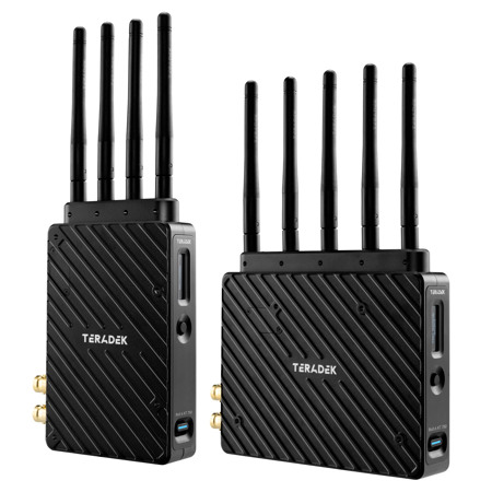 Teradek Bolt 6 XT 12G-SDI/HDMI Wireless Tx & Rx Deluxe Kit,Gold Mount,750' Range