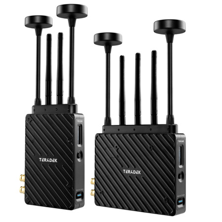 Teradek Bolt 6 XT MAX 12G-SDI/HDMI Wireless Tx & Rx Kit, Gold Mount, 5000' Range