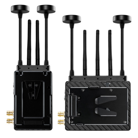 Teradek Bolt 6 XT MAX 12G-SDI/HDMI Wireless Tx & Rx Deluxe Kit, V-Mount, 5000'