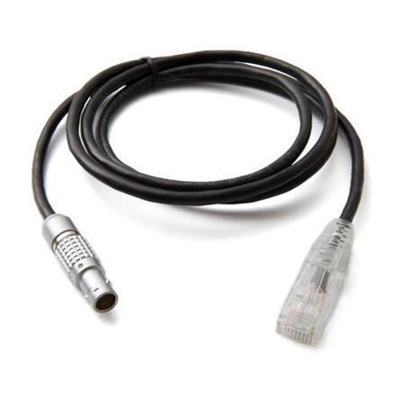 Teradek 18" 10pin Lemo to Cat5e Ethernet Cable for COLR and ARRI Camera