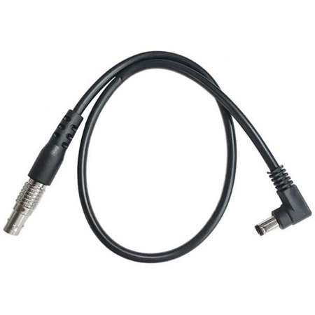 Teradek 18" 2-pin to Right-Angle Barrel Power Cable