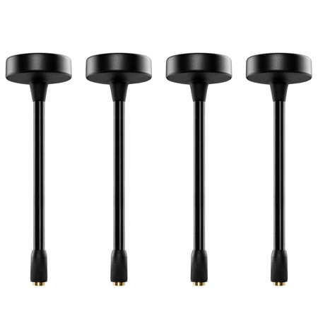 Teradek 6GHz Flexible Mushroom H-Type Antennas for Bolt 6/4K  Wireless System, 4-Pack
