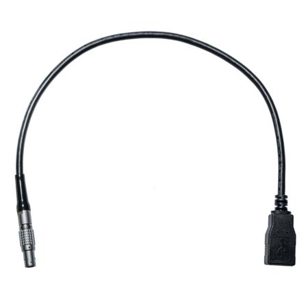Teradek 4-Pin Connector to USB Female Cable, 13" (33cm)