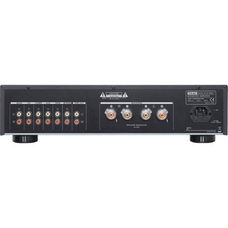 TEAC AI-1000 85 Watts/Channel Stereo Amplifier, Black