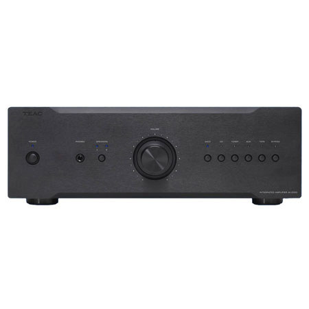 TEAC AI-2000 125 Watts/Channel Stereo Amplifier, Black