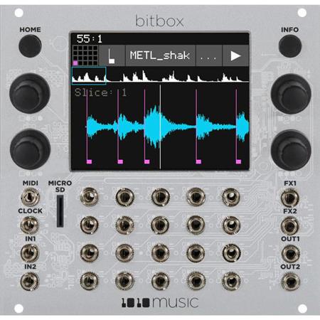1010 Music Bitbox Eurorack Sampler Module with Touchscreen