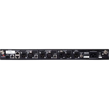 Telex RTS RadioCom BTR-80N Two-Channel Base Station, A4M Headset Jack, A3 Band