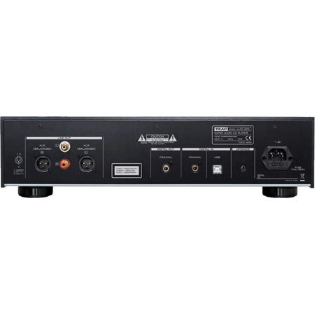 TEAC CD-3000 CD/SACD Player with USB Audio Input and Dual D/A Converters, Black