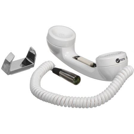 Telex HS-6000 Telephone Style Push-to-Talk Handset, Black