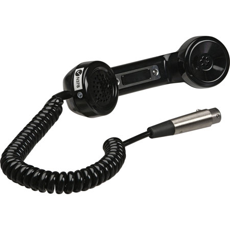 Telex HS-6A Telephone Style Push-to-Talk Handset, Black