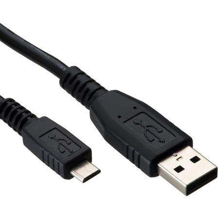 Teradek Micro-USB to USB Cable, 19" (50cm)