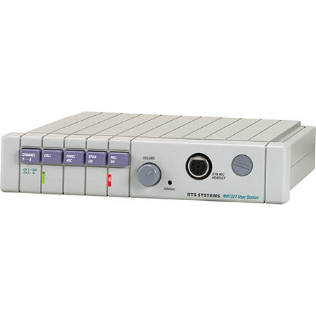 Telex MRT-327 2-Channel User Station for RTS-TW and A5F Headsets, 24kHz-100Hz Talk-Off Frequency, 20kHz-100Hz Call Light Signalling Frequency