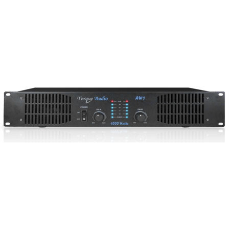 Technical Pro Torque Audio 2U Professional 2CH Power Amplifier - Black