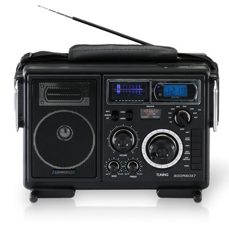 Technical Pro Boombox7 Battery Powered Stereo with USB / SD Card Inputs