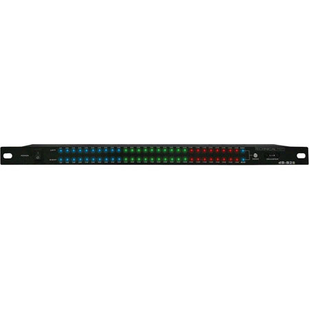 Technical Pro 1/2U Rack Mount dB Display, Black