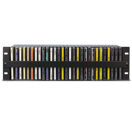 Technical Pro DRCD Rack Mountable CD Holder, Black