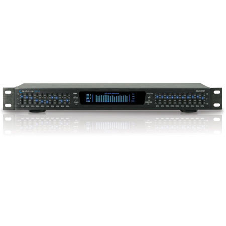 Technical Pro EQ5101 Professional Dual 10 Band Equalizer, Black