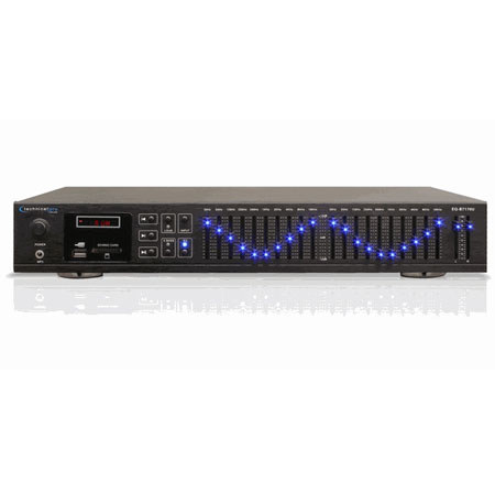 Technical Pro EQB7170U Professional Equalizer & Pre-Amplifier, Black