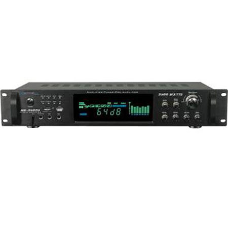 Technical Pro HB-3502U Digital Hybrid Amplifier, Black