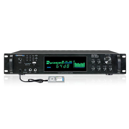 Technical Pro HB3502URIBT 3500W Digital Hybrid Amplifier, Bluetooth Compatible