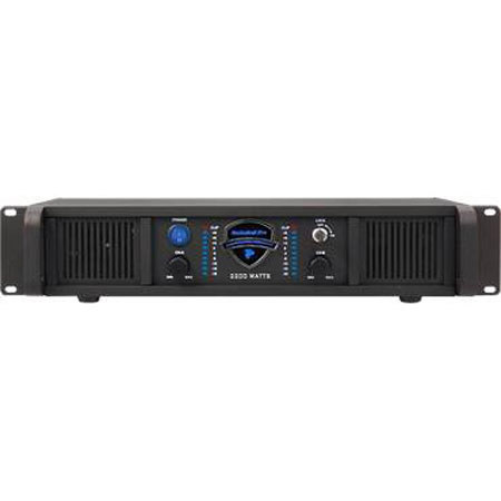 Technical Pro LZ2200 2U Professional 2CH Power Amplifier, Black