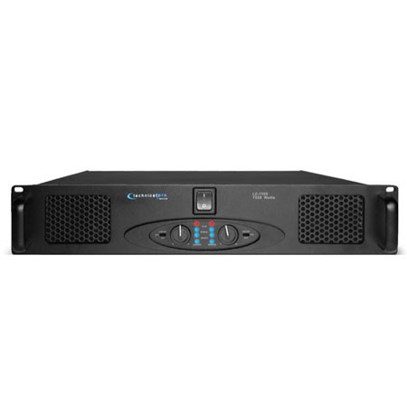 Technical Pro LZ7500 2U Professional 2CH Power Amplifier, Black
