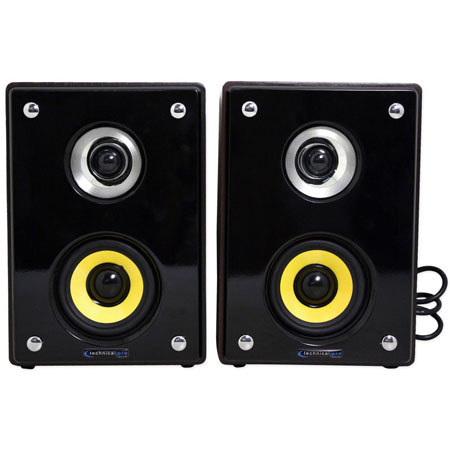 Technical Pro MRS-4 4in 25W Nearfield Studio Monitors