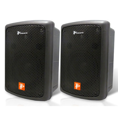 Technical Pro POWER8USB ABS Molded 8" Two Way Active Loudspeaker, Pair