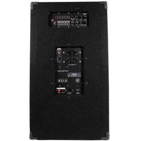 Technical Pro Carpeted 15'' Five-way Active Loudspeaker, Black