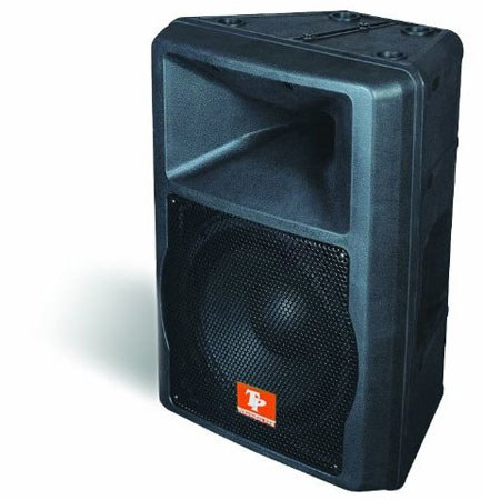 Technical Pro ROX10 ABS Molded 10" Two Way Loudspeaker, Black