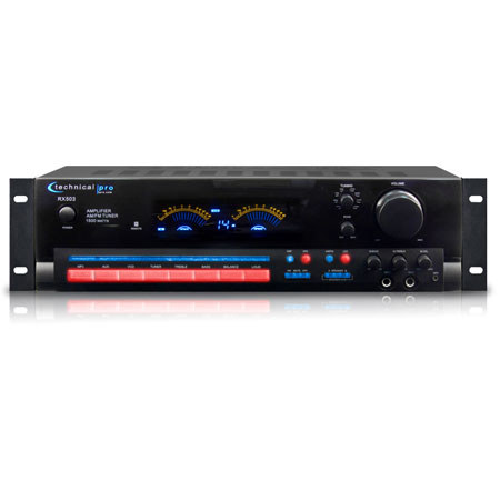 Technical Pro RX503 Receiver with Digital Spectrum - Bundle